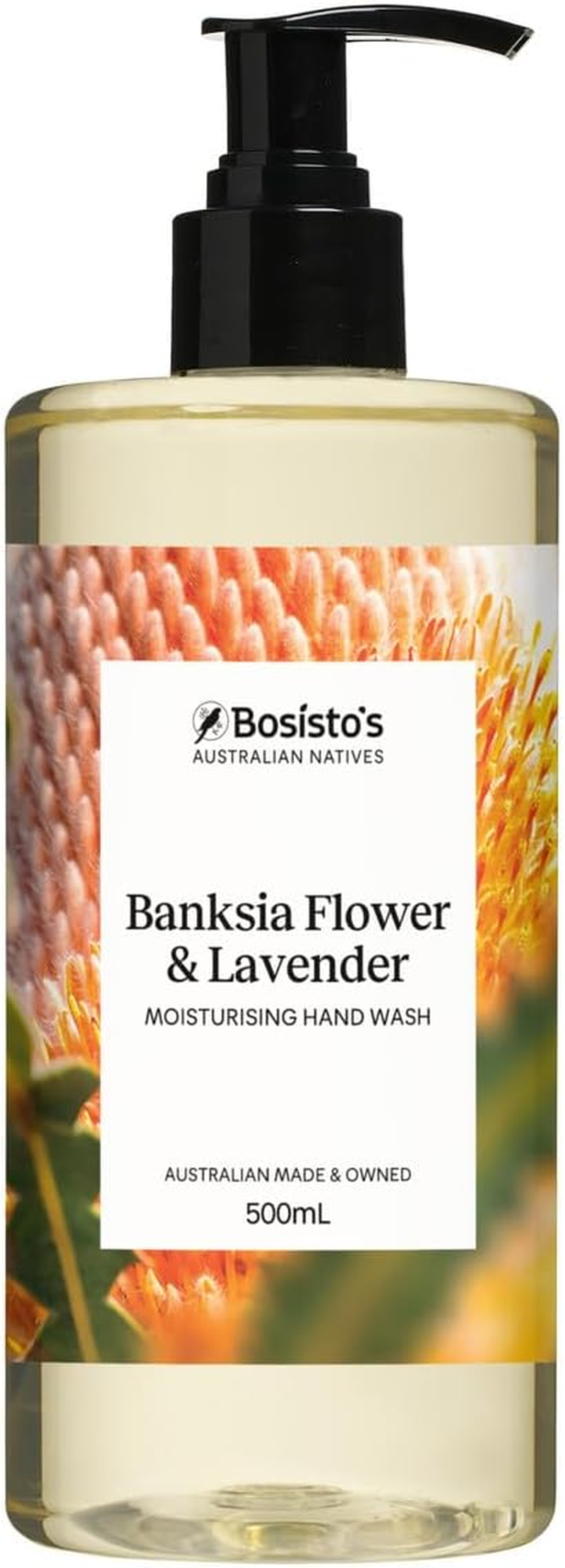 Bosisto'S Banksia Flower & Lavender Hand Wash 500Ml image number 2