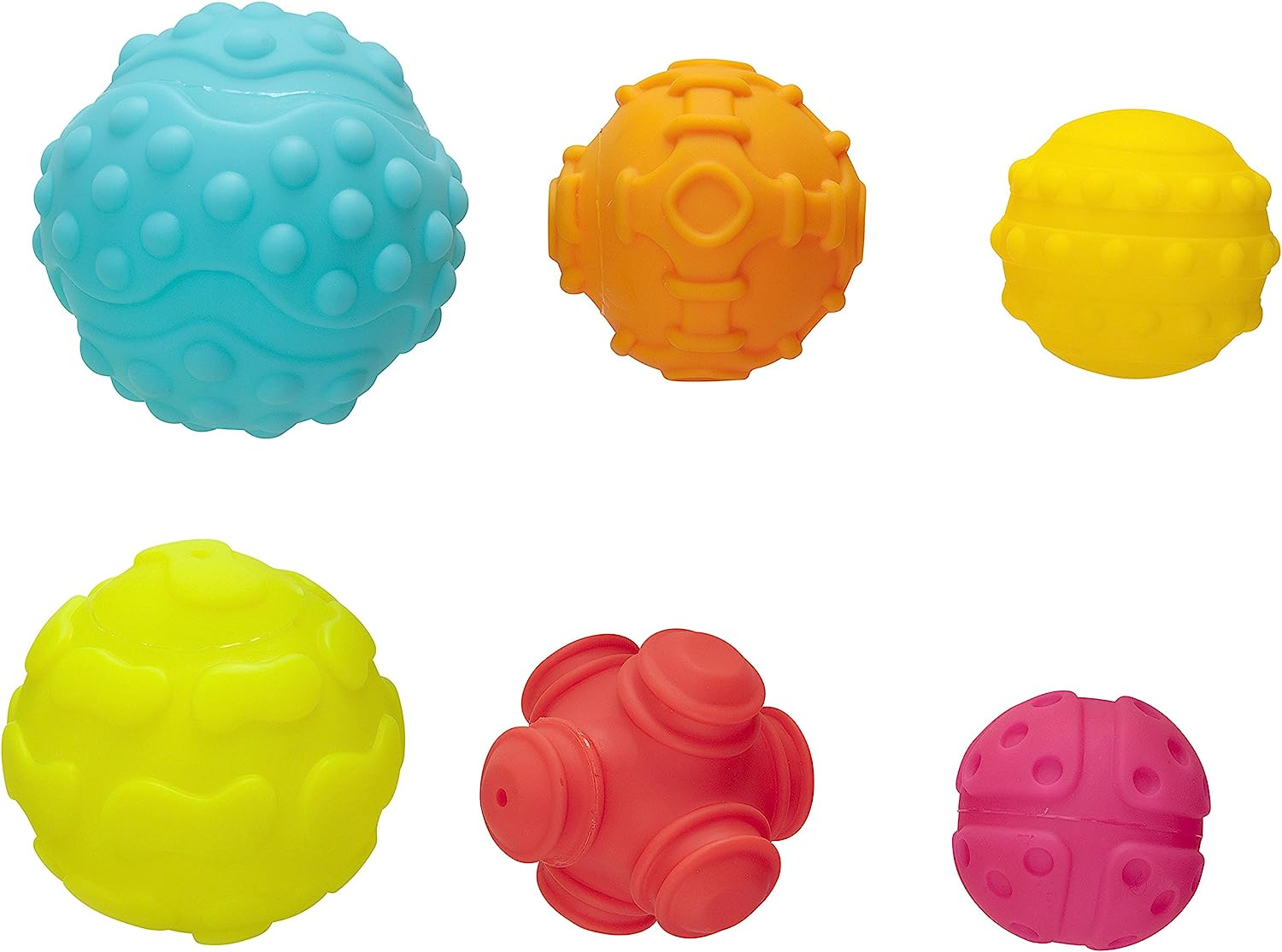 Playgro Textured Sensory Balls Baby Bath Toy image number 1