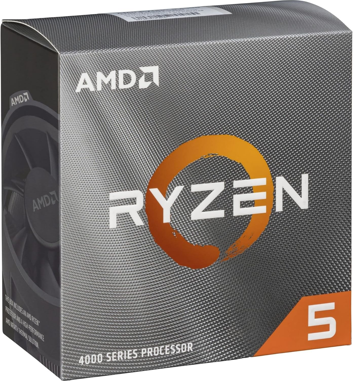 AMD Ryzen 5 4500 6-Core, 12-Thread Unlocked Desktop Processor with Wraith Stealth Cooler image number 5