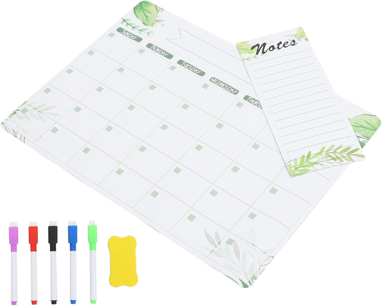 Parliky Fridge White Board Magnetic Message Board Refrigerator Planning Whiteboard Schedule Writing Calendar List Planning Whiteboard image number 6
