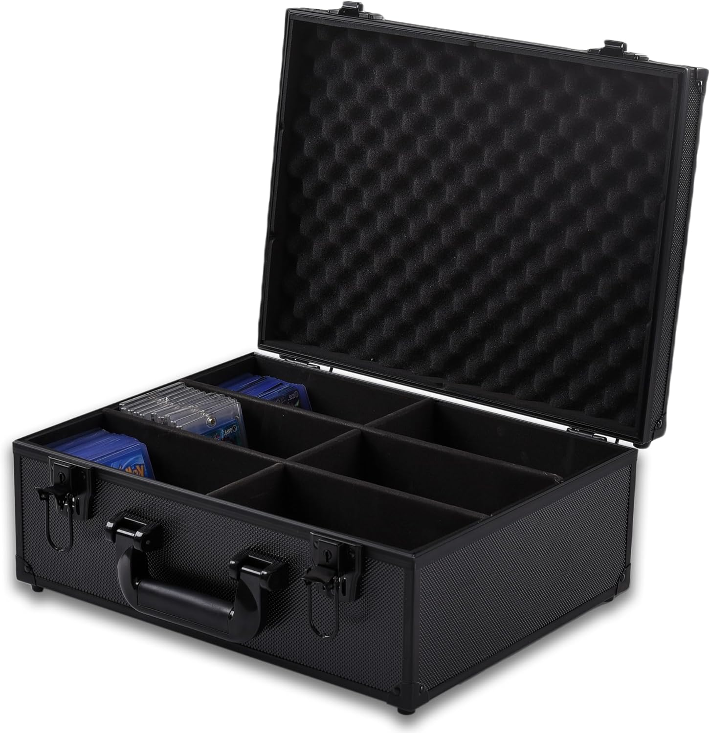 LIKHOPER Storage Box for Rigid Card, Trading Card Storage Hard Case Fits PSA BGS MTG FGS & SGC, Sports Collector Storage Boxes for Trading Cards