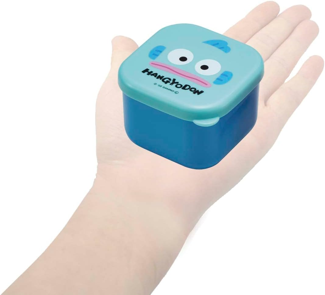 Skater MO1WAG-A Sanrio Mini Seal Container, Storage Container, Side Dish, 4.1 Fl Oz (130 Ml), Set of 2