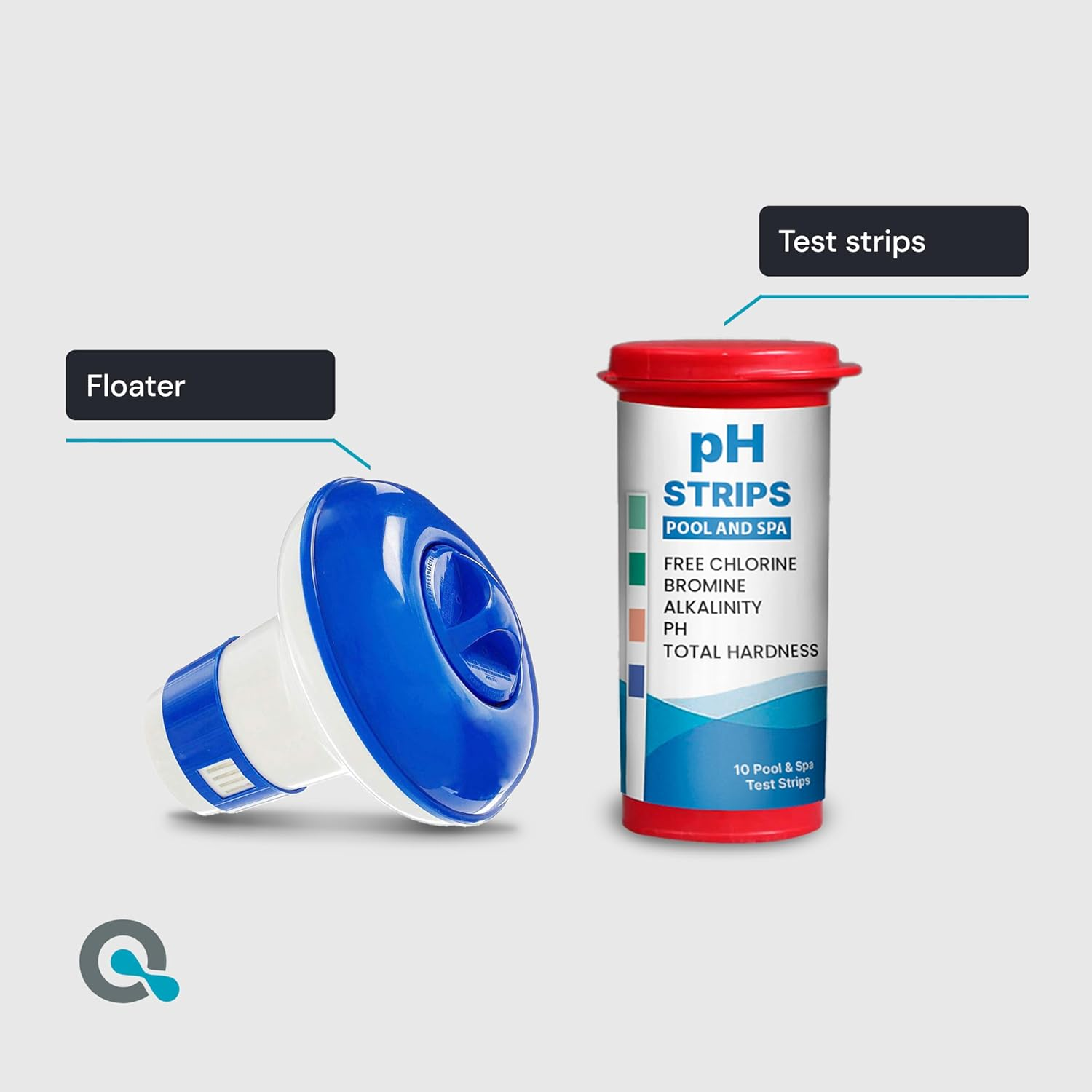 Aquadoc Bromine Hot Tub Starter Kit for Spas, Complete Spa Maintenance Kit with Bromine Tablets & Complete Hot Tub Chemicals Starter Kit with All Spa Chemicals for Hot Tub Kit for Ph Water Balance