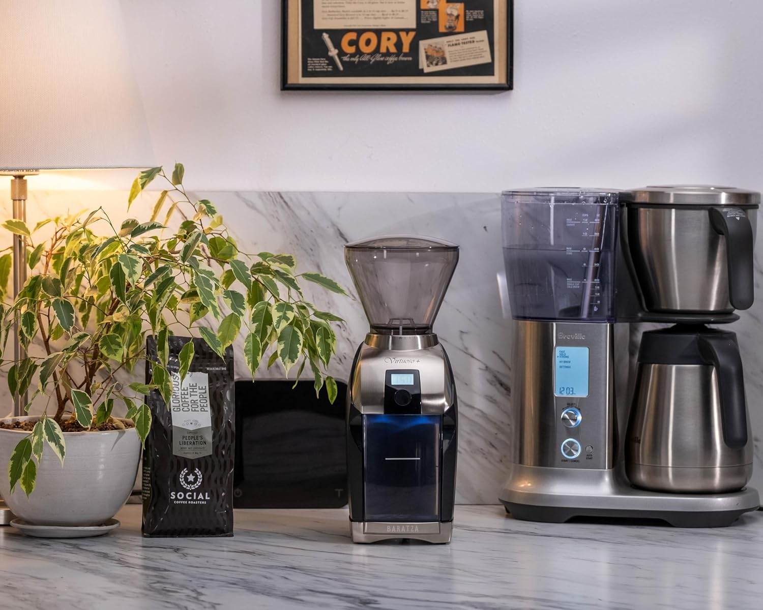 Baratza, Virtuoso+ 230V Coffee Grinder, Black, ZCG520BLK image number 5