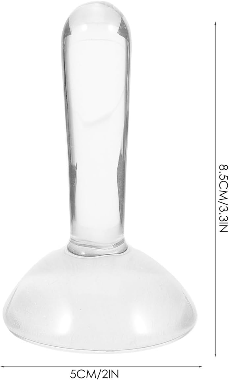 Tofficu Glass Muller for Making Paint, Paint Muller Grinding Pestle for Mineral Pigment Oil Painting Watercolor image number 6