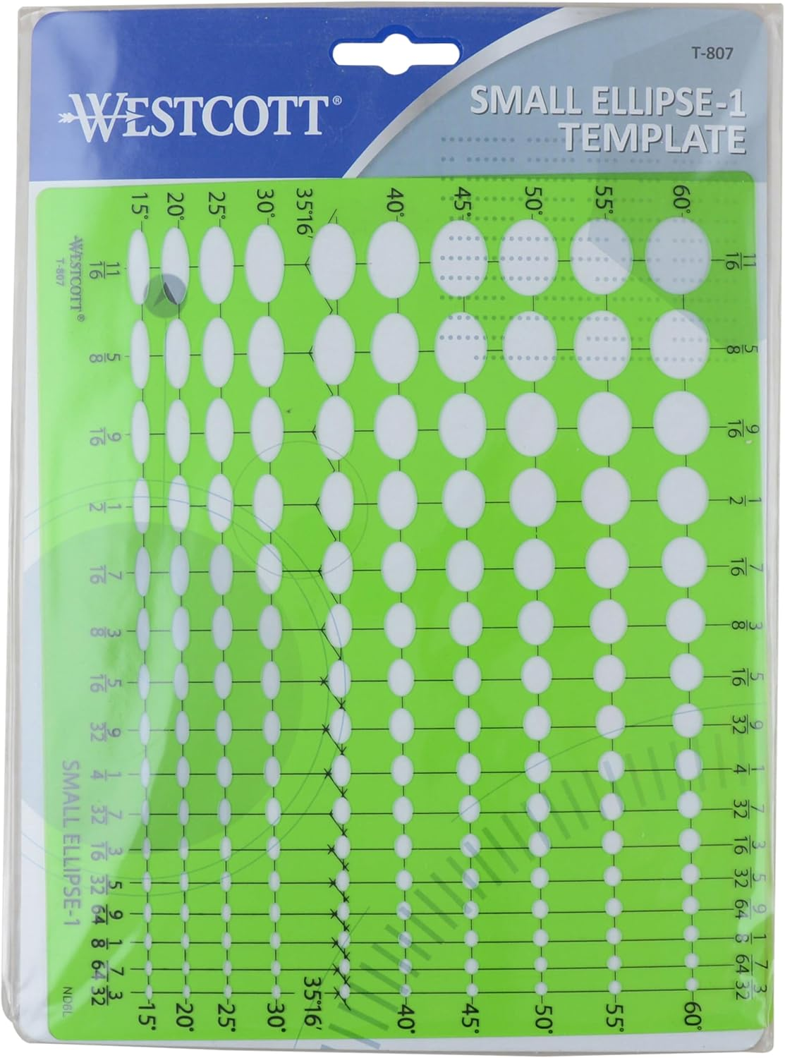 Westcott Technical Drawing Template (T-807) image number 4