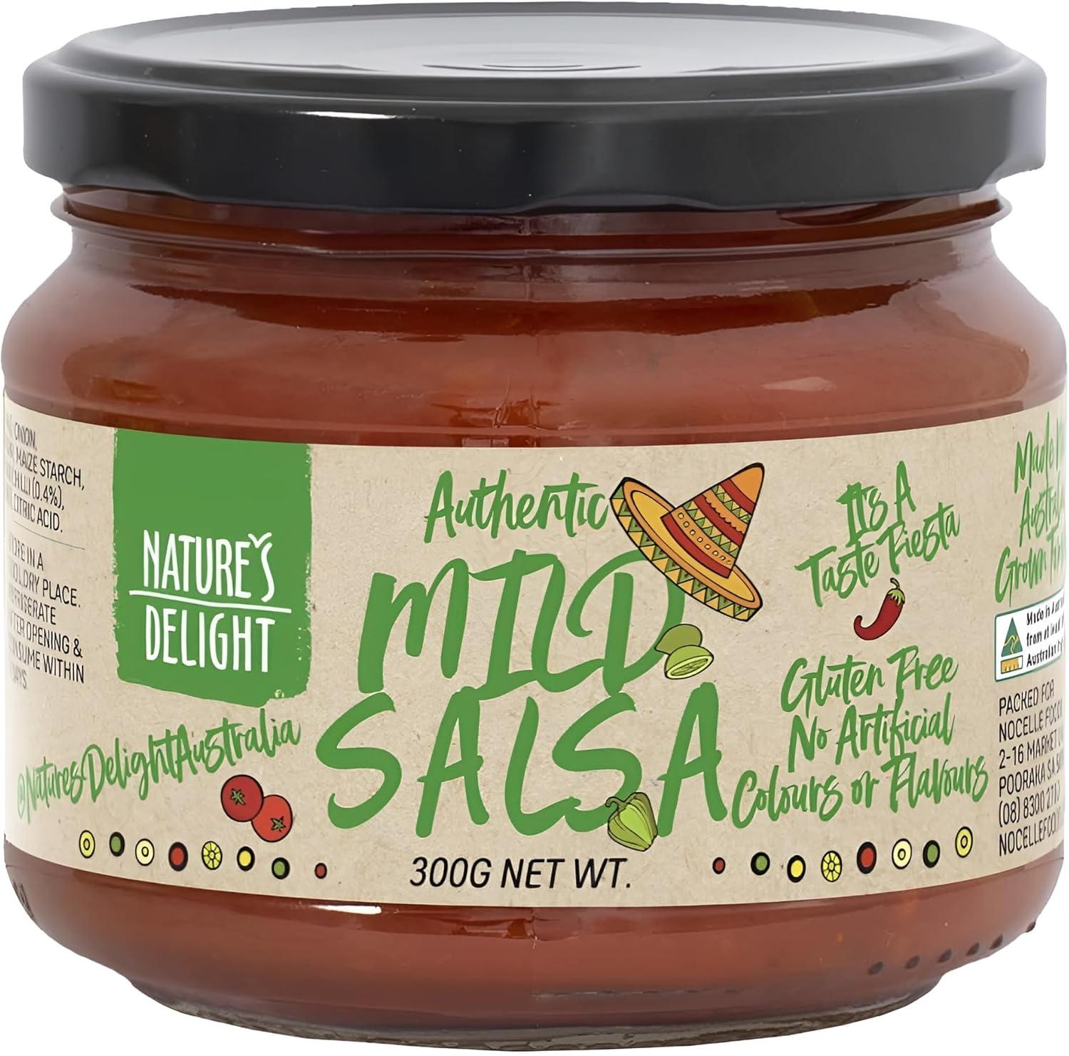 Natures Delight Mild Salsa 300 G image number 1
