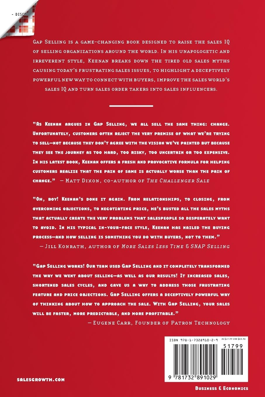 Gap Selling: Getting the Customer to Yes: How Problem-Centric Selling Increases Sales by Changing Everything You Know about Relationships, Overcoming Objections, Closing and Price image number 1