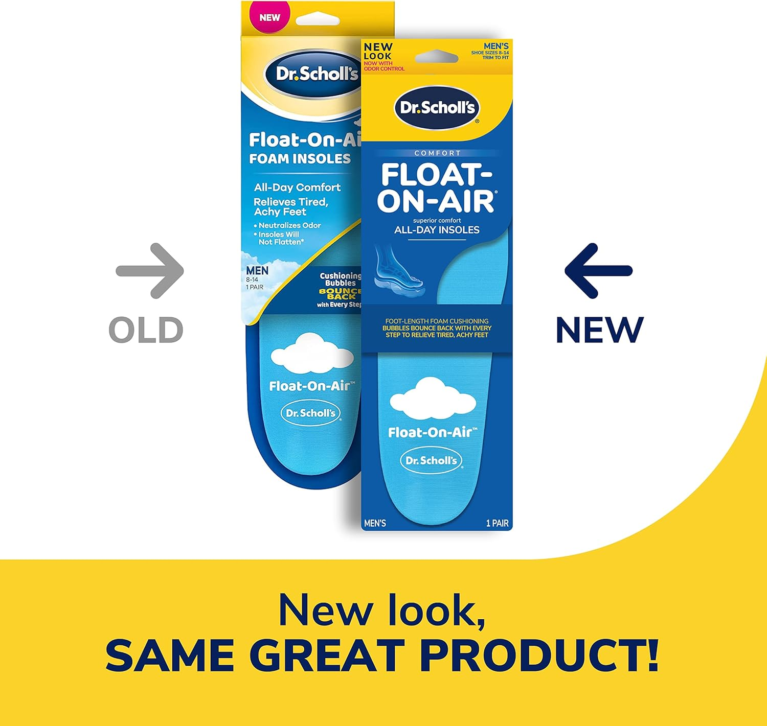 Dr. Scholl'S Float-On-Air&trade; Insoles for Men image number 2