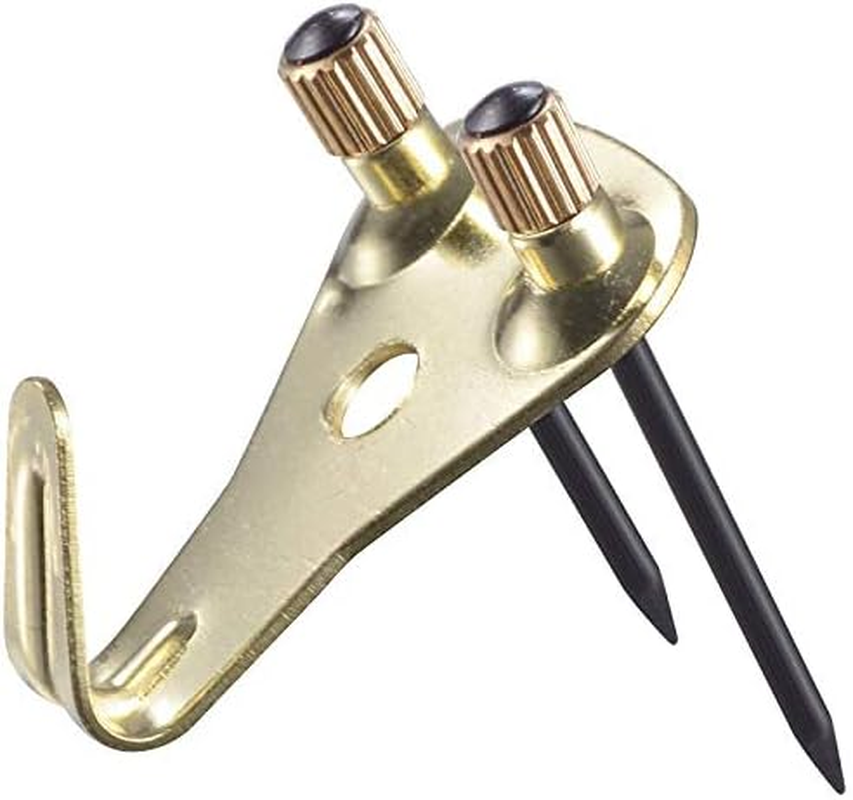 Veumoie 20 Pack 50 Lbs Picture Frame Hangers Hooks with Nails, Heavy Duty Plaster Wall Pro Photo/Heavy Mirror Hanging Kit image number 4