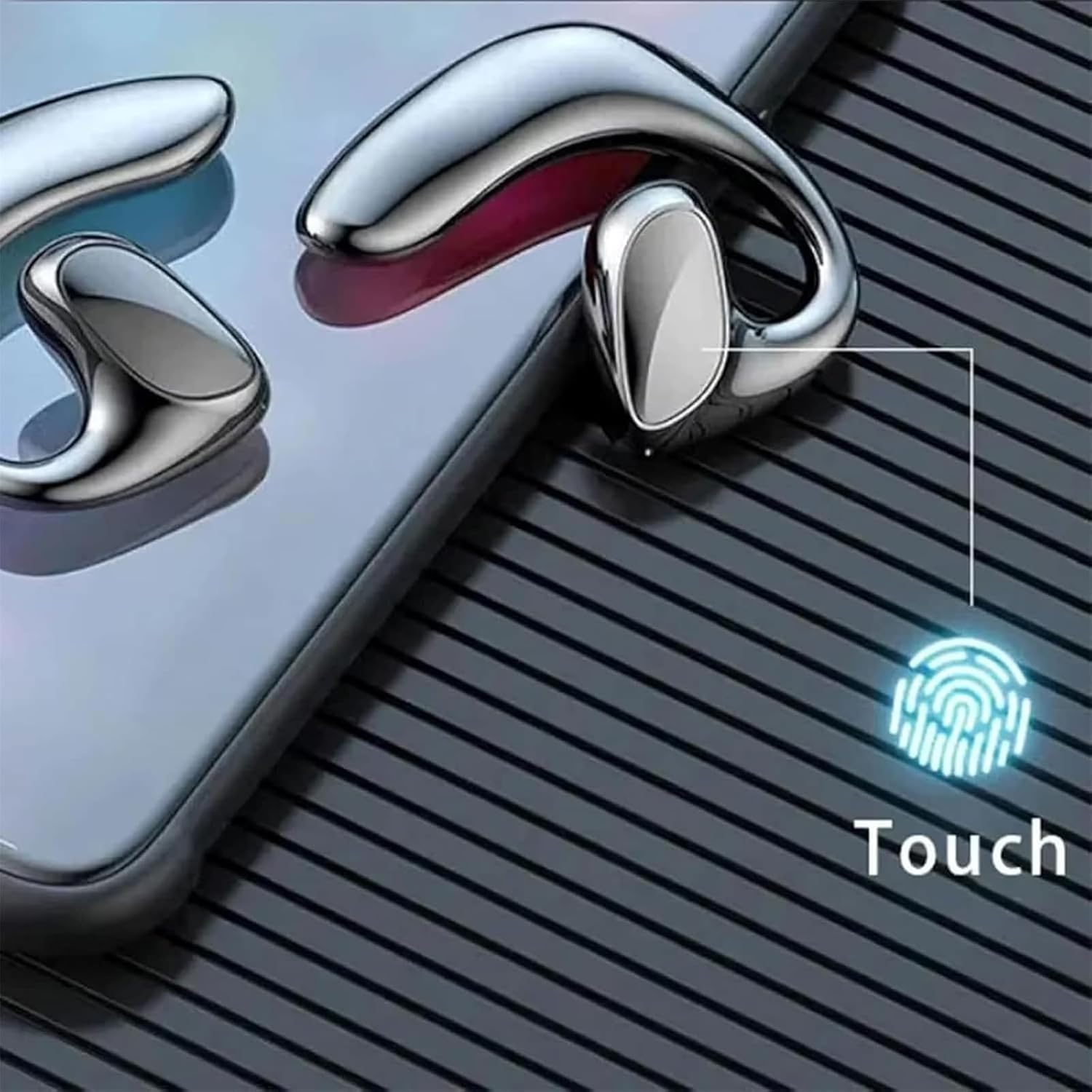 Ailymur V2 Translator Earbuds, Translation Headphones Real Time, 144 Languages & Accents Two-Way Translator Pods Real Time, for Travel Business Learning (Black) image number 2