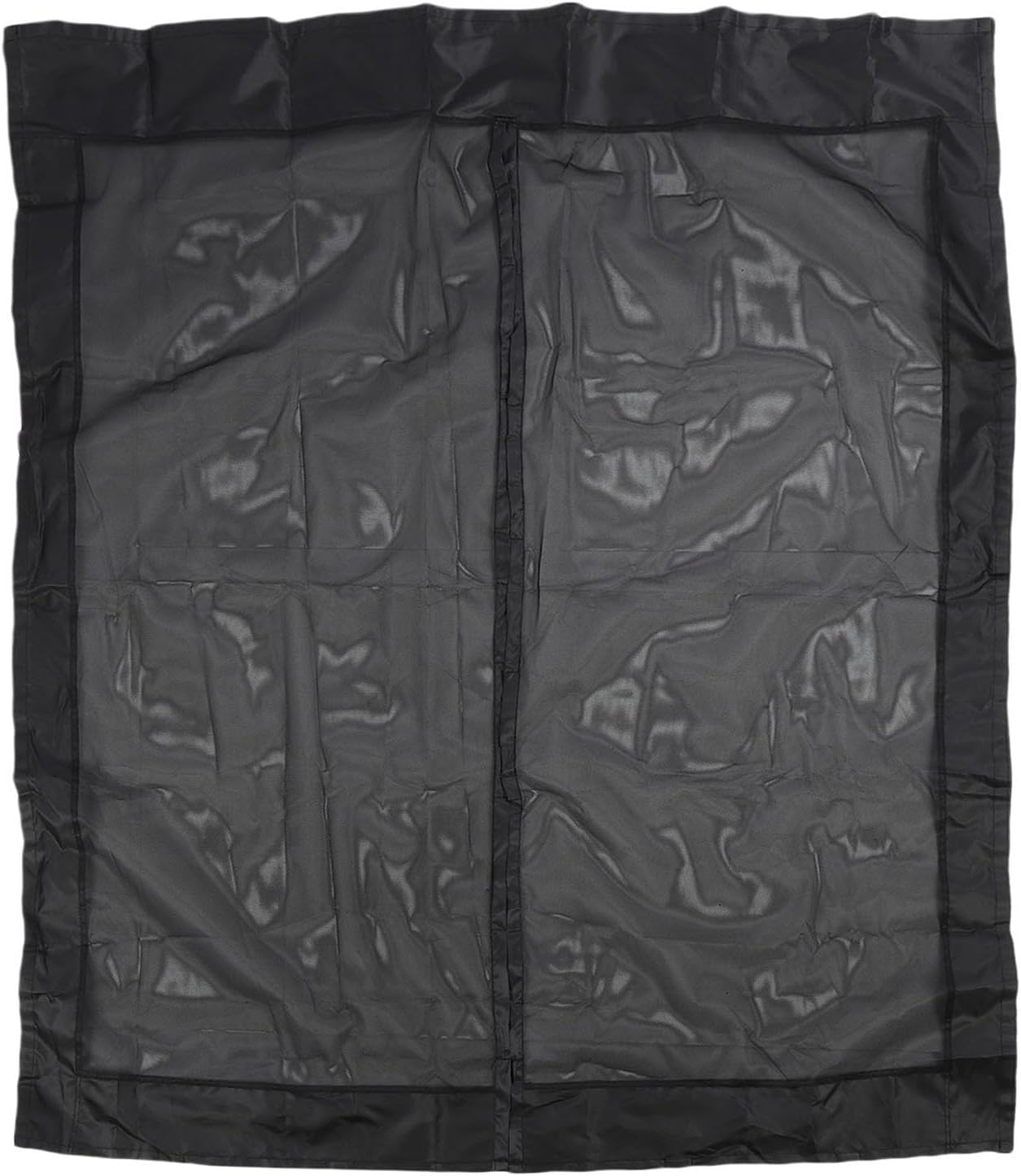 Cryfokt Universal RV Van Screen Curtain, Magnetic Rear Door Privacy Protection with RV Door Fly Screen, for Different Vehicle and Door Types, Travel Experience (71In*59In)