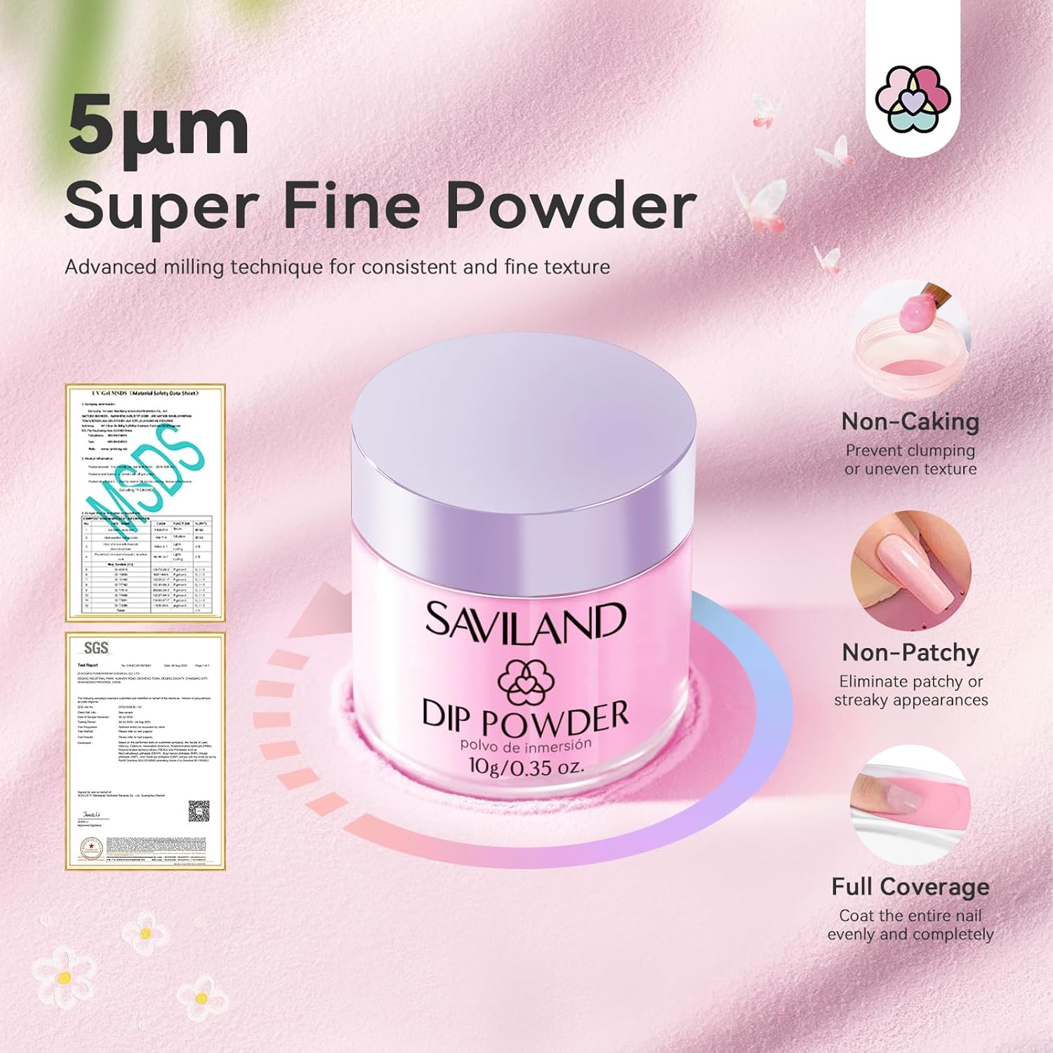 SAVILAND Dip Powder Nail Kit with Drill - 20 Colors Summer Neon Dip Nails Powder Starter Kit with Everything Dip Liquid Dipping System Base Top Coat Activator Manicure Art Salon DIY Christmas Gift image number 1