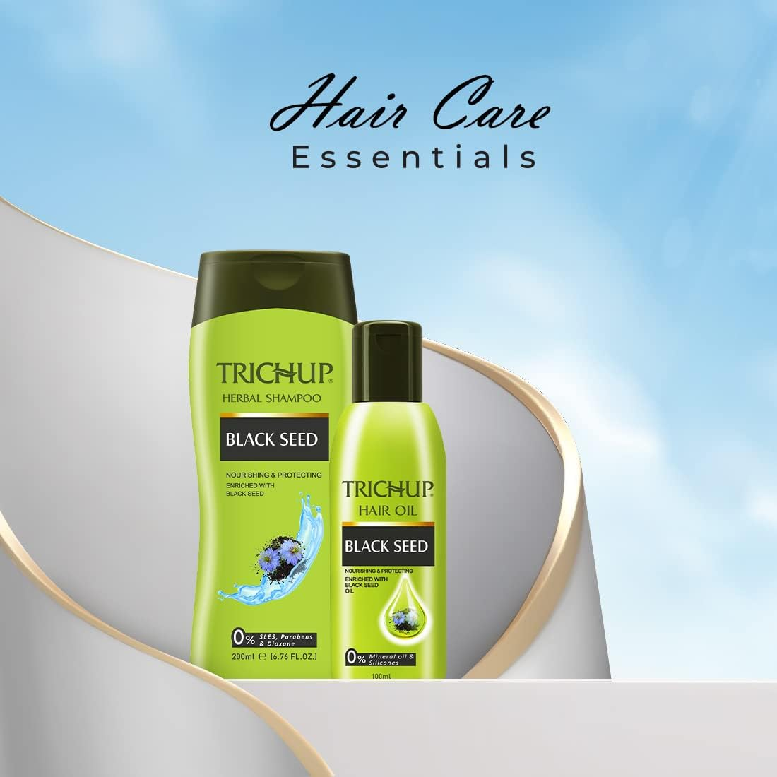 Trichup Black Seed Hair Oil - Enriched with Black Seed - Protecting Hair from Damage and to Promote Healthy Hair (100Ml) image number 2