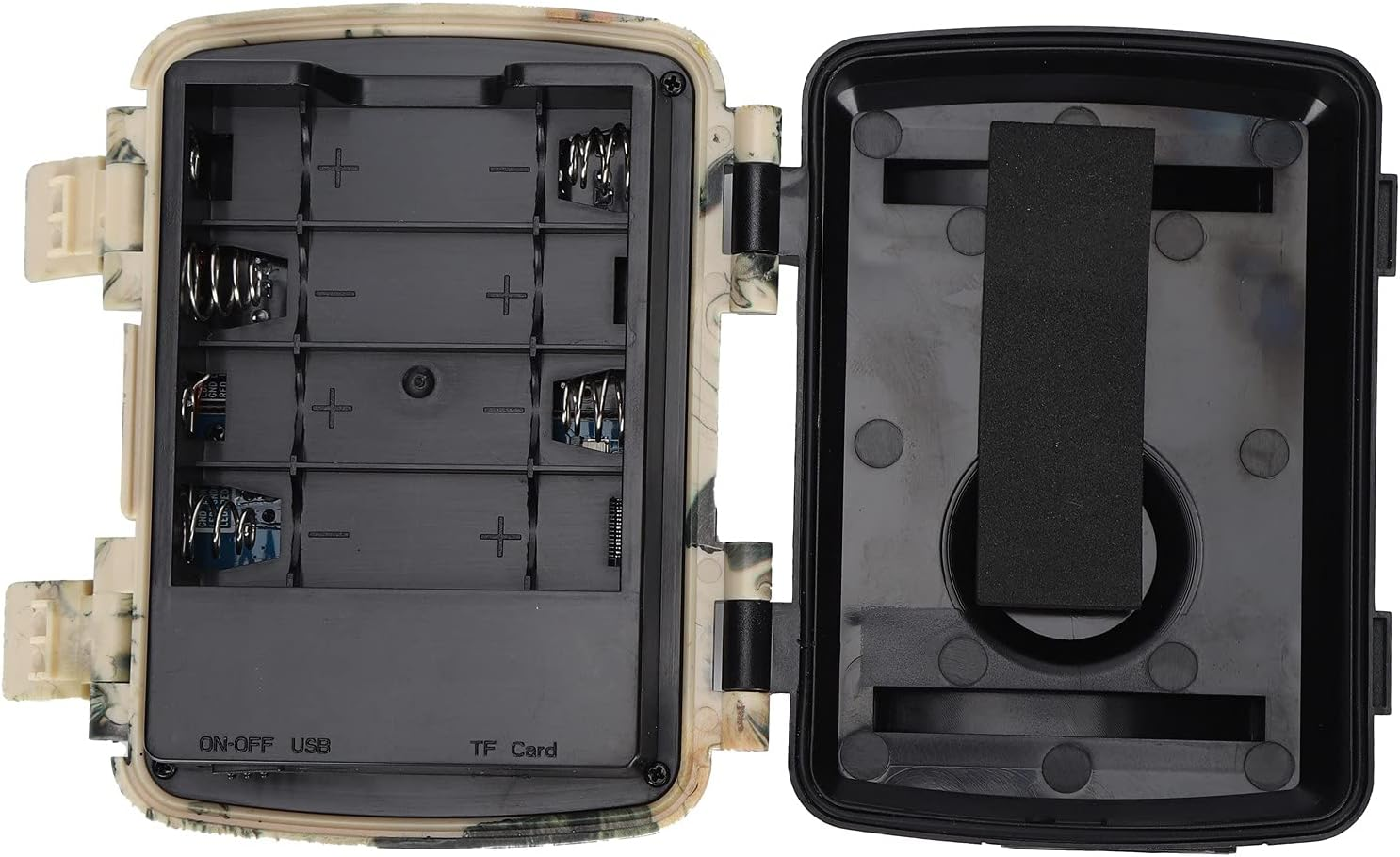 Mini Trail Camera, 12MP 1080P Waterproof Game Cam with PIR Sensor and Wide Lens Angle for Wildlife Monitoring Hunting(Pr600C) image number 2