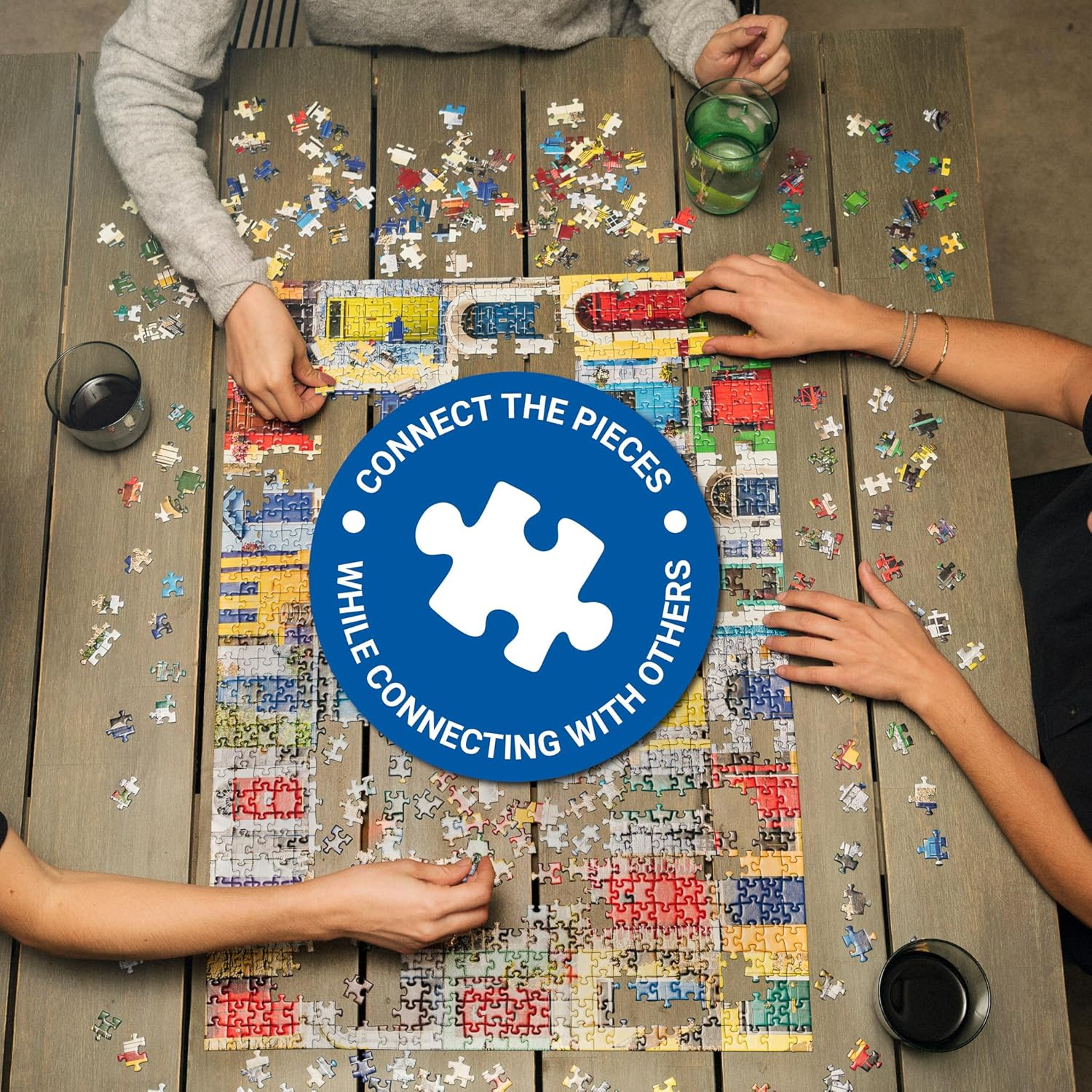 Ravensburger - Aimee Stewart World of Books 2000 Piece Jigsaw Puzzle for Kids Age 3+, Educational and Fun Puzzle