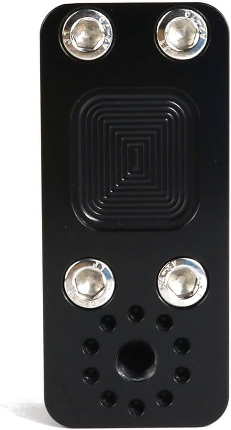 Xitomer Adjustable Highway Peg Mounts Rider Adjustable Footpeg Kit Long Angled Adjustable Highway Peg Mount Kit Engine Guards Crash Bars Footrest Mounting Brackets Arms (Black,130Mm) image number 3