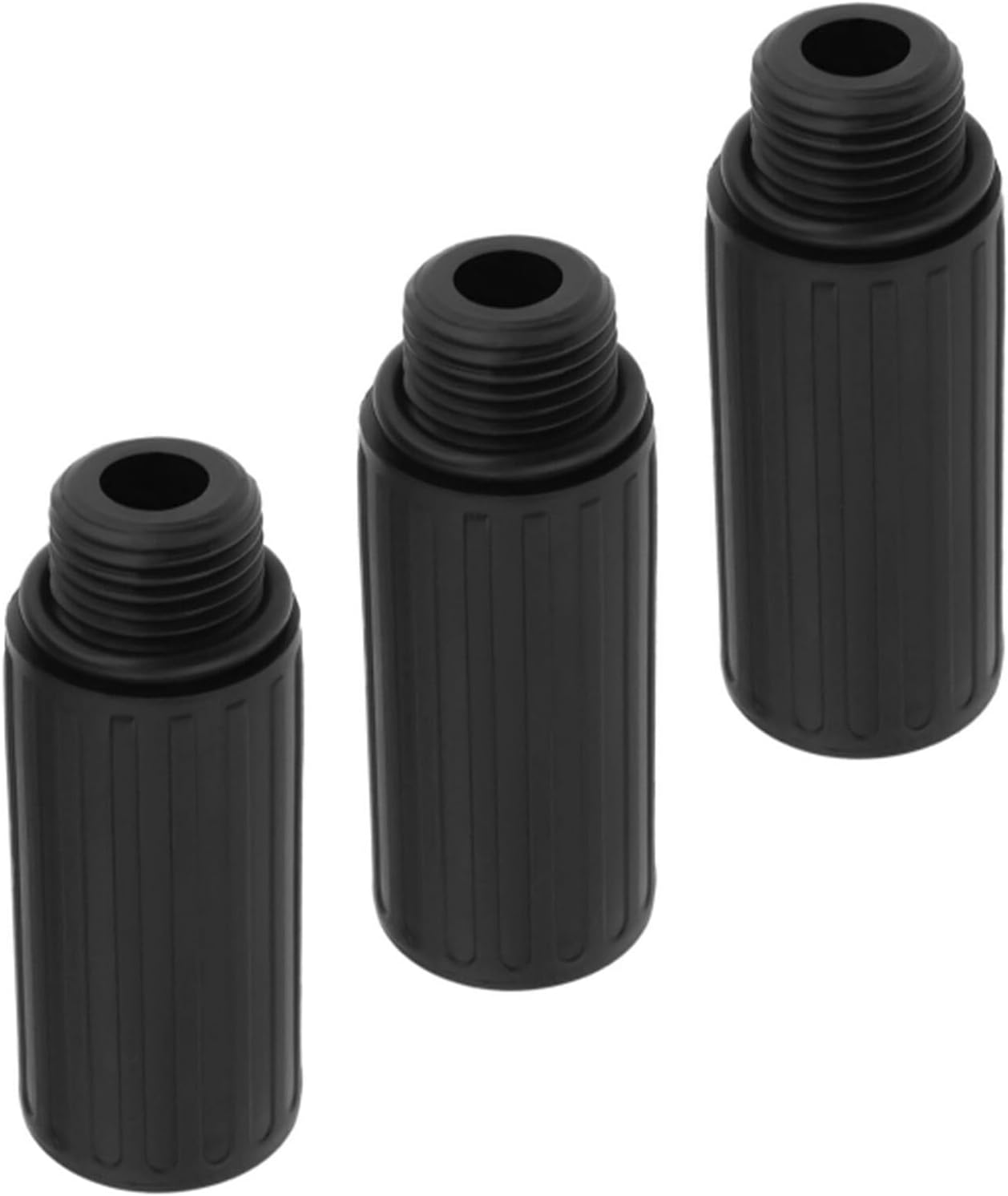 Lyvixora 3Pcs Oil Cap Plug M15 1.5Mm Air Compressor Breather Replacement Parts, Compatible with Craftsman Powermate Coleman Husky, E100087 Oil Fill Cap Accessories (Black Thread)​​ image number 2