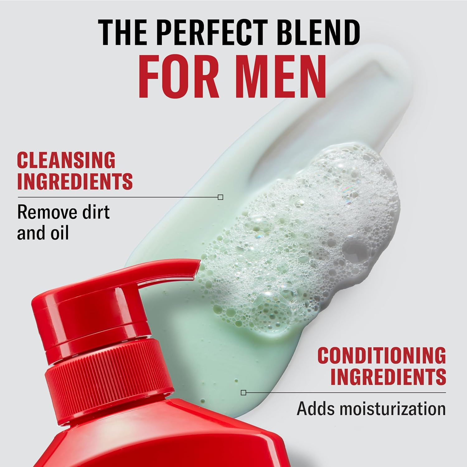 Old Spice Bearglove 2In1 Shampoo and Conditioner for Men, 13.5 Fl Oz, Pack of 6 image number 3