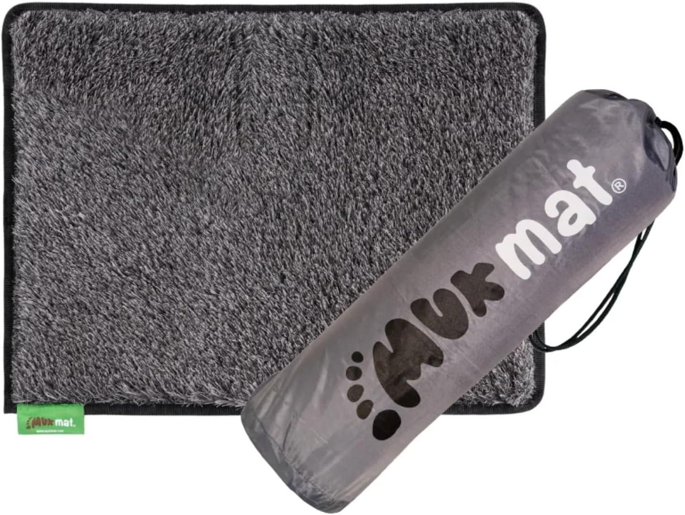 Muk Mat Original Artificial Grass Mat, Premium Door Mat, Indoor & Outdoor, Effective Dirt Trap, Water Resistant, Easy to Clean, Travel Essential, High Traffic Use, Heavy Duty, 50 X 65 Cm, Dark Grey image number 4