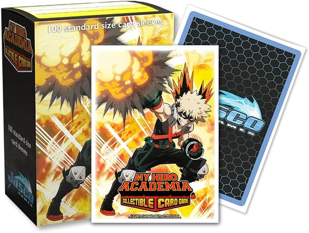 Arcane Tinmen My Hero Academia Bakugo Explode Matte Art Dragon Shield Sleeves 100 Piece