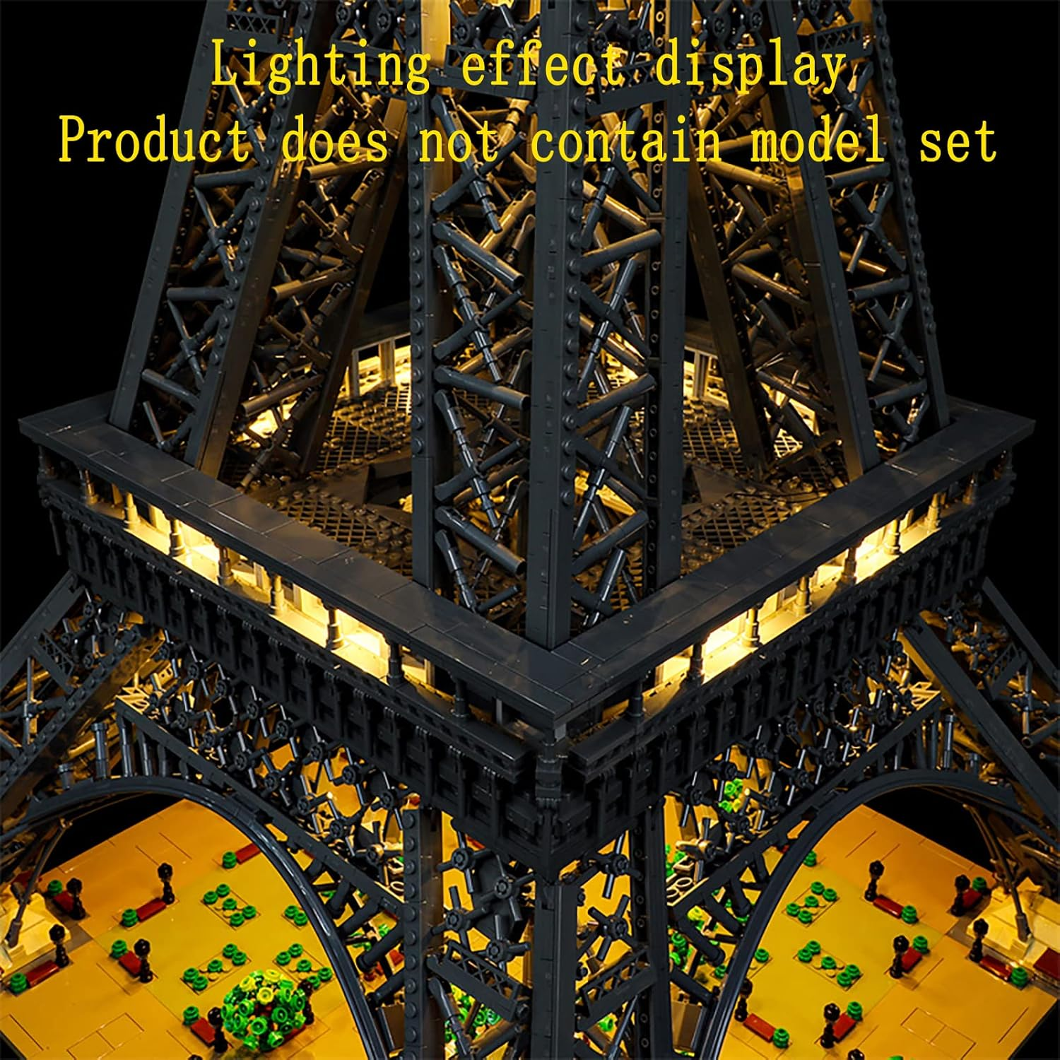 GEAMENT LED Light Compatible with  Eiffel Tower - Lighting Set for Icons 10307 (Model Not Included) image number 3