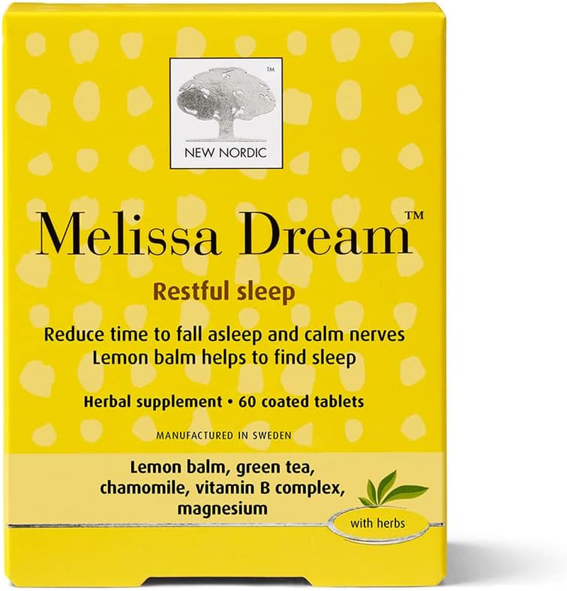 New Nordic Melissa Dream Restful Sleep 60 Tablets