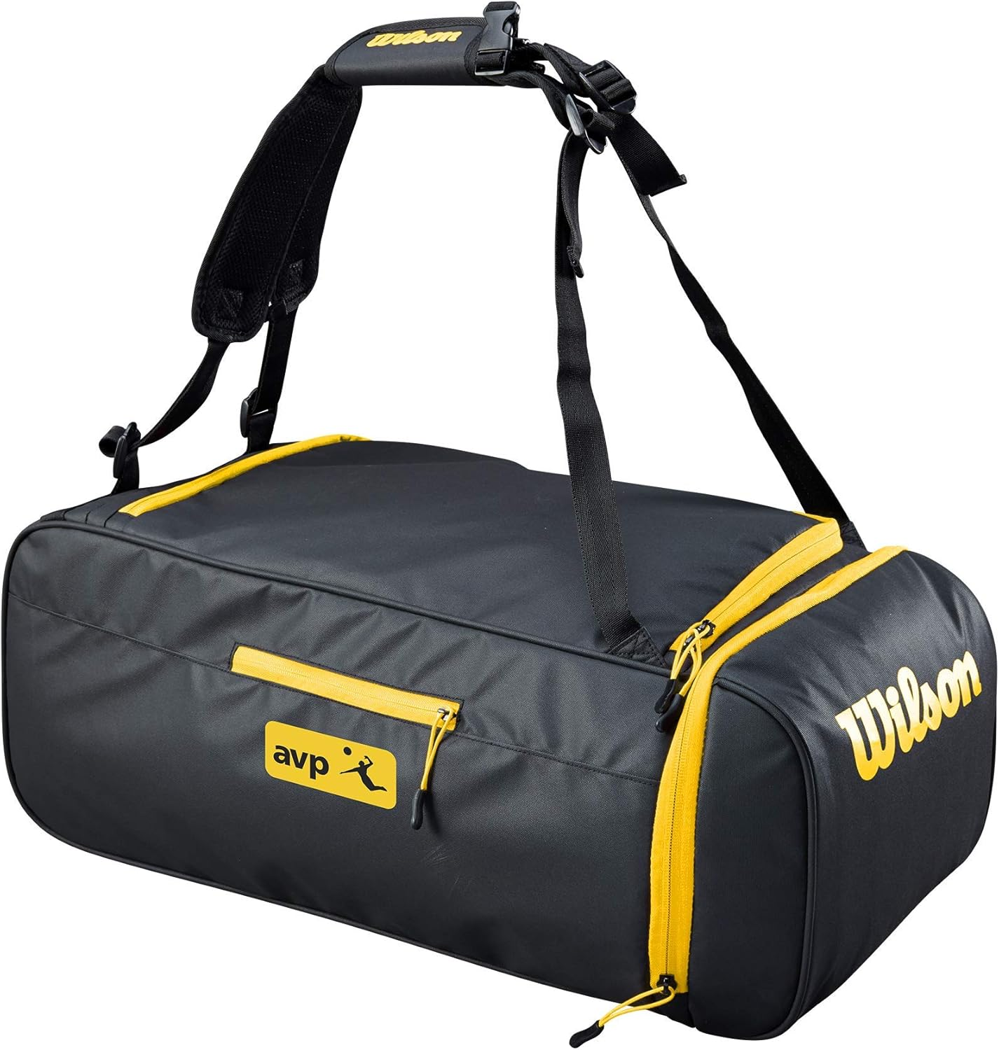 Wilson Bags (Duffle Bag/Backpack) - Black/Silver image number 2