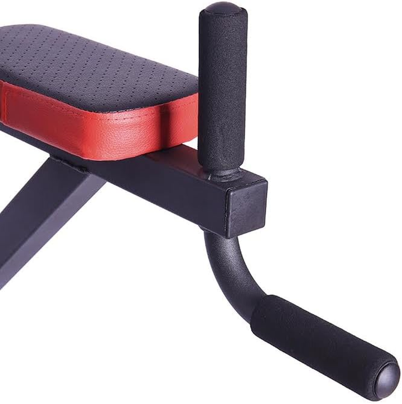 JHD Weight Bench Adjustable Chip Pull up Bar Rack Dip Bars Gym Lifting Benches Press Weights Exercise Fitness Equipment Home Workout Multi Station Power Tower 6 in 1 Half Racks Foldable Compact Design