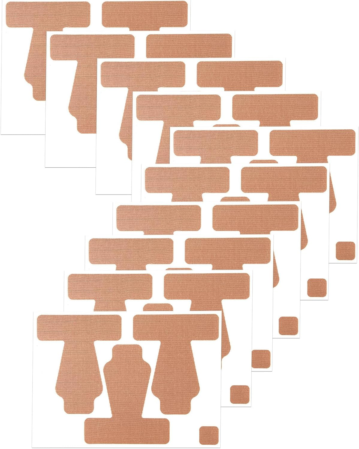 30Pcs Thumb Support Tape, Self Adhesive Thumb Support Brace Protecting Straps Stretchy Athletic Tape for Sport Housework Joint Supporting (Skin Color) image number 3