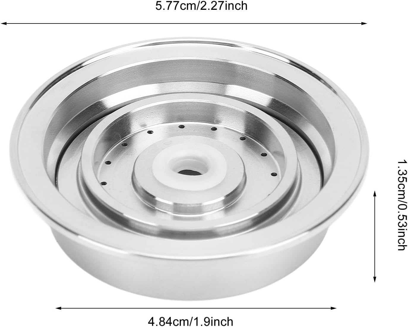 Reusable Coffee Pods Adapter for Vertuo and Original Series Machines, Stainless Steel Coffee Capsule Converter Holder, Espresso Pod Converter Holder image number 3