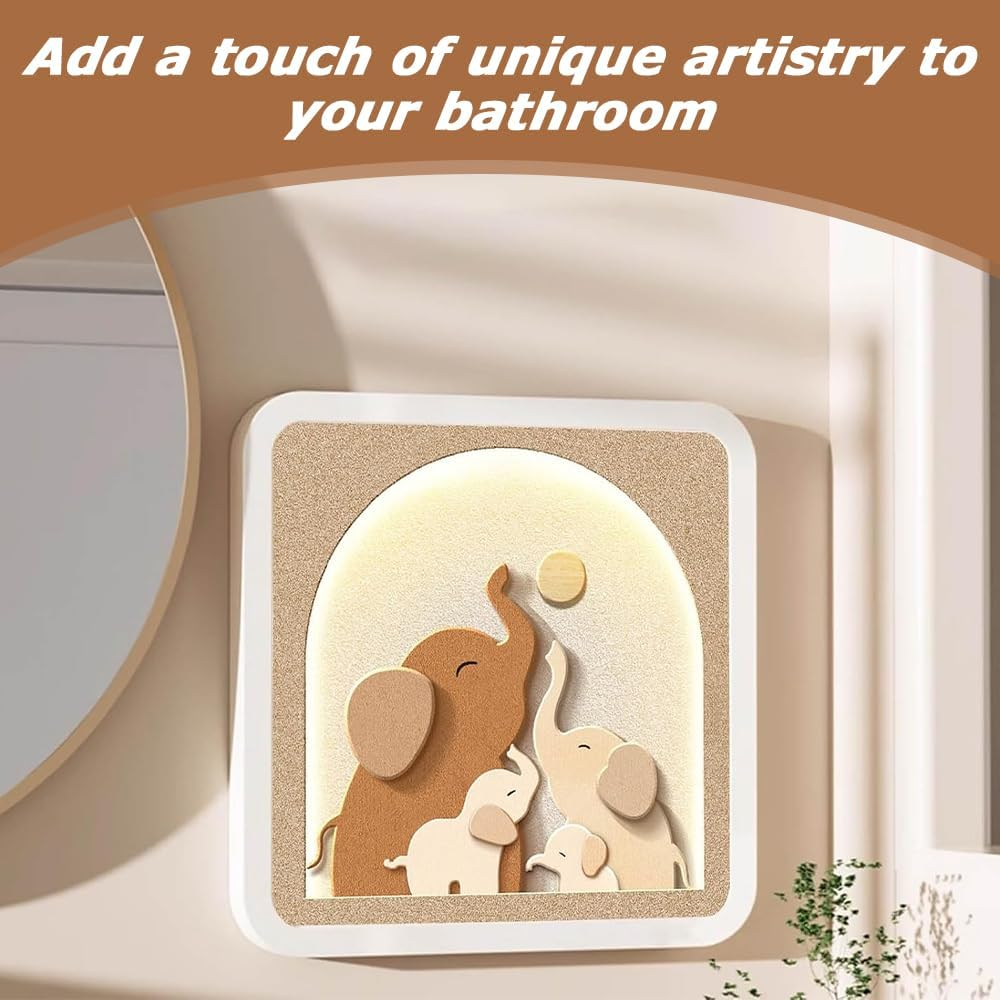 Foldable Bathroom Wall Storage Box, Waterproof Shower Wall Cabinet, Put Clean Clothes Shower Storage, Mural Shelf for Bathroom, Bedroom, Kitchen, Balcony Home Decor image number 4