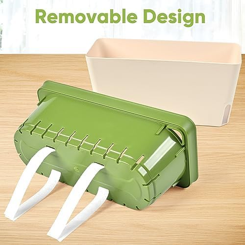 Self Watering Plant Pots, Set of 3 Rectangular Windowsill Herb Planter Box with Visual Water Level Window, Modern Plastic Herb Flower Pots for Indoor Outdoor Garden Balcony Planters image number 1