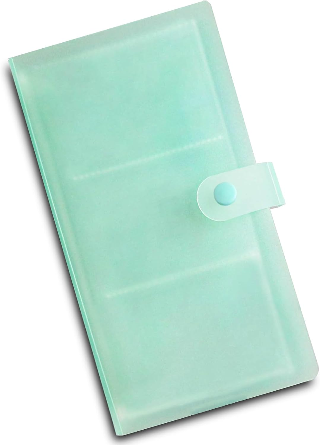 Luojinluoda Yoto Card Holder Box for Kids Holds 120 Cards, Durable Yoto Card Case Storage for Boys & Girls, Organized Yoto Mini Cards Holder for Travel & Home (Frosted Semi-Transparent, Pink)