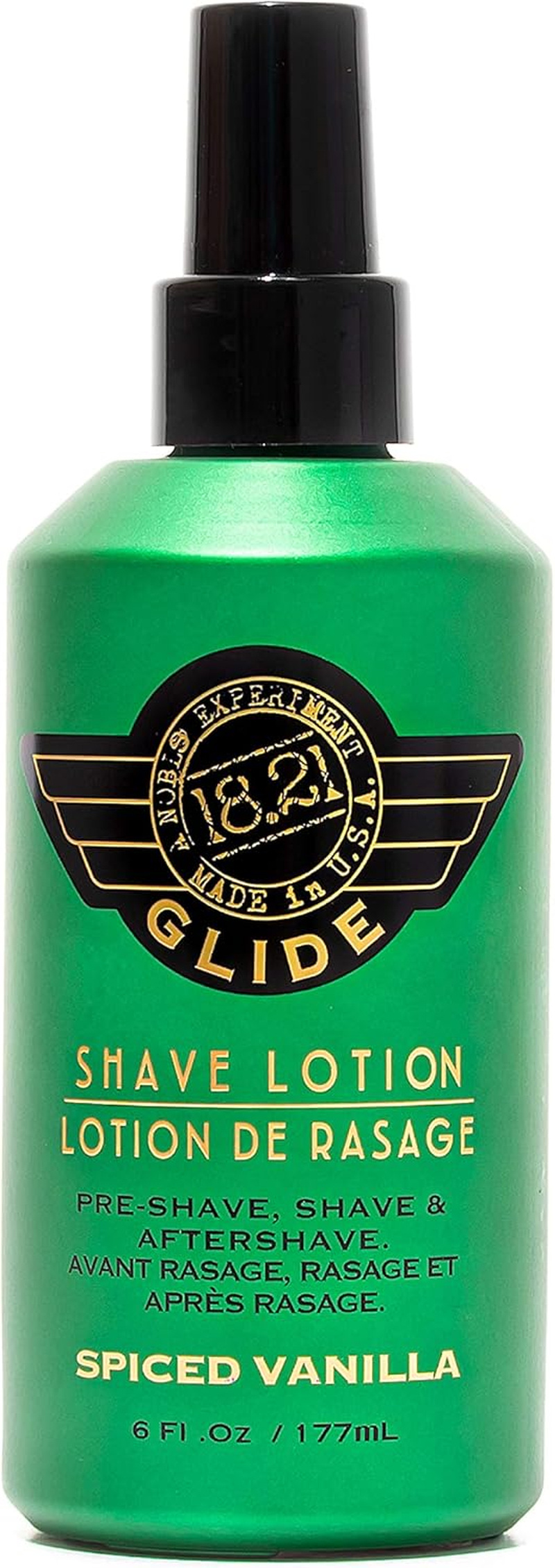 18.21 Man Made Glide Shave Lotion - Spiced Vanilla by 18.21 Man Made for Men - 6 Oz Shave Lotion image number 2