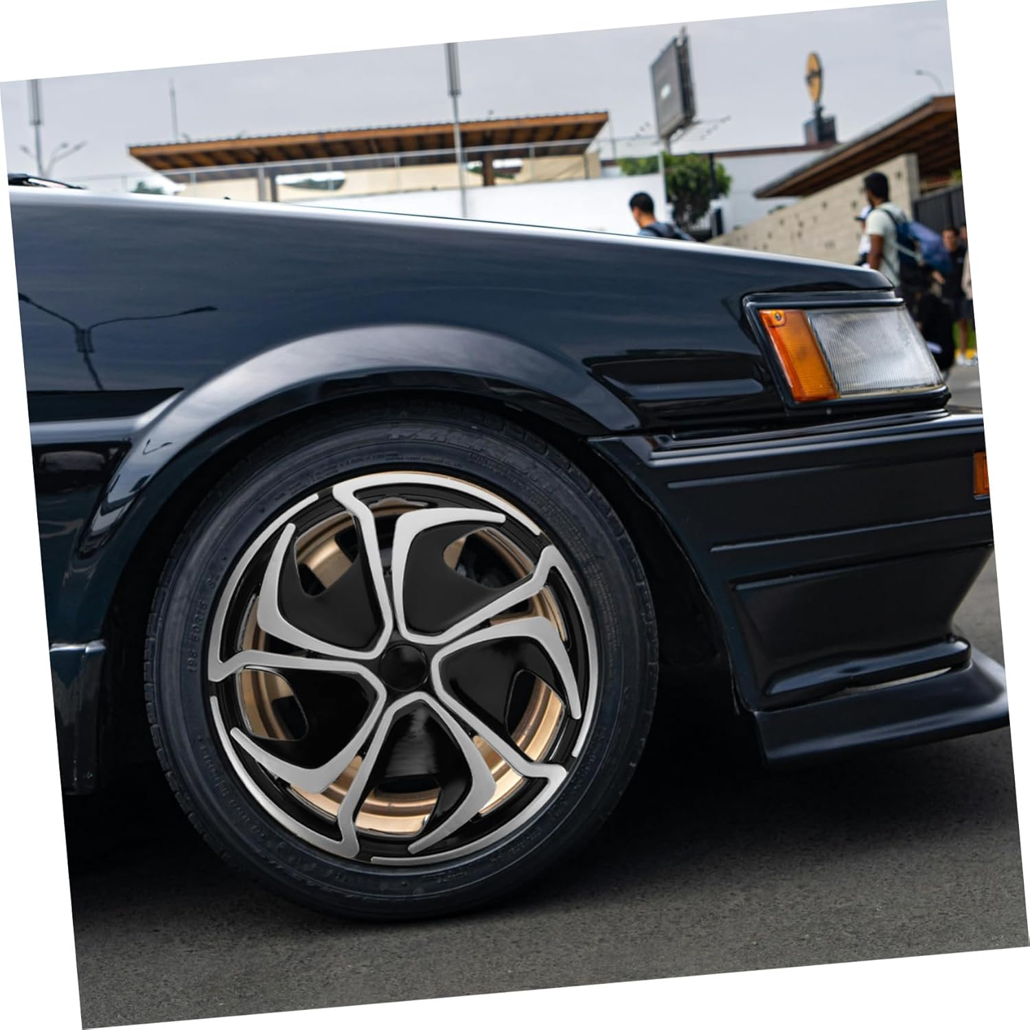 DONFAMDS Wheel Rim Wheel Trim for Cars Easy Installation Car Exterior Accessories for Everyday Use Special Occasions image number 3