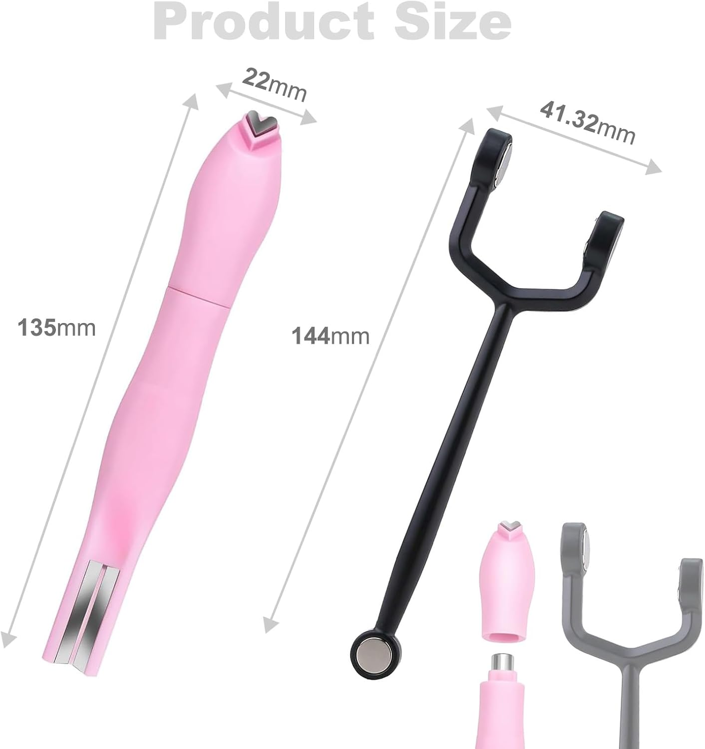 Cat Eye Nail Magnet Set &ndash; Y-Shape & 3-In-1 Magnetic Stick for Stunning DIY Cat Eye Designs. Perfect for Home, Office, Salon, or Gift &ndash; Ideal for Women & Girls. Create Salon-Worthy Nails Easily image number 5