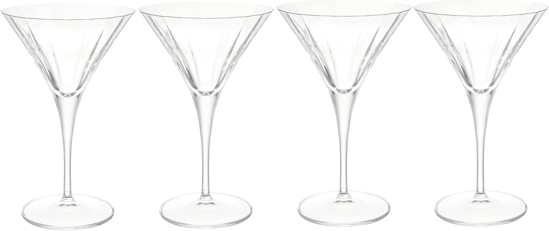 Luigi Bormioli C437 Bach Martin Glass 4-Pieces, 260 Ml Capacity, Clear, (Pack of 1) image number 2