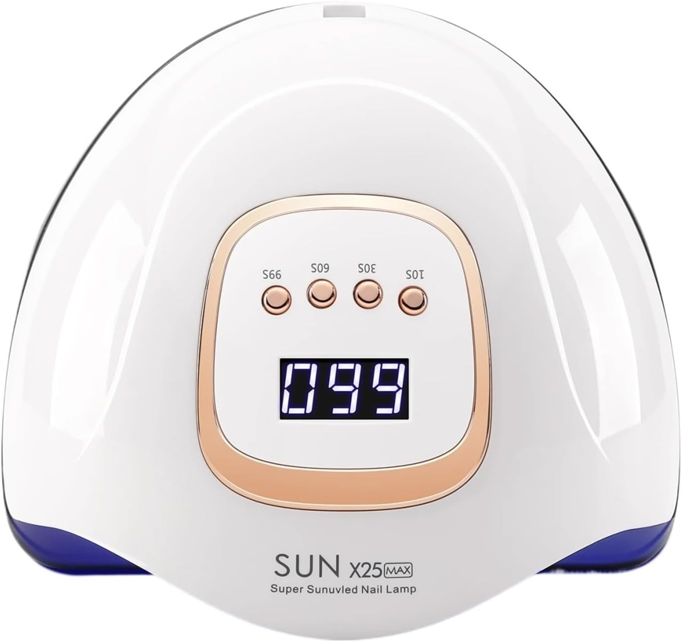 380W UV Nail Lamp 81 Leds Dryer Machine with LCD Screen Quick-Drying Manicure for Curing All Nails Gel Art Tools(X25)