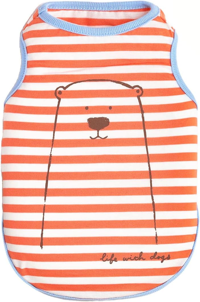 Dog Life Cool Border Bear Orange Dog L Size