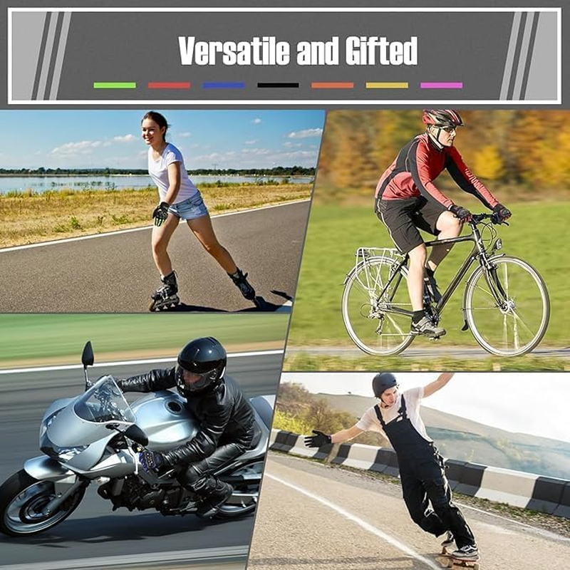 Full Finger Touchscreen Motorcycle Gloves for Men and Women - Ideal for BMX, ATV, MTB Riding, Road Racing, Cycling, Climbing, and Motocross image number 2