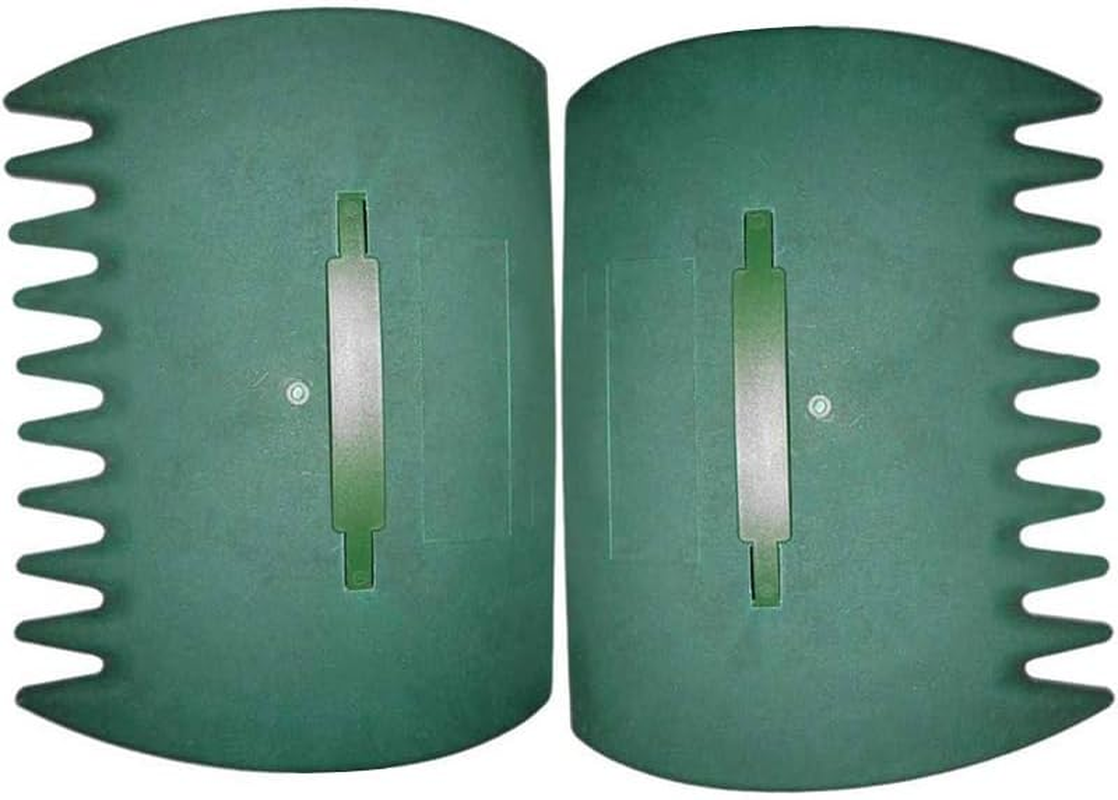 AIMALL 2PCS Leaf Grabber Rake &ndash; 13.2In Plastic Hand Rake for Leaf Collection, Outdoor Gardening, and Yard Cleanup Tools image number 1