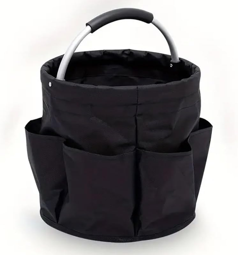 AIMALL Foldable Multi-Purpose Basket &ndash; 11 X 11 Inch Portable Storage Tote for Beach, Picnic, Bath, and Home Organisation with Durable Waterproof Fabric