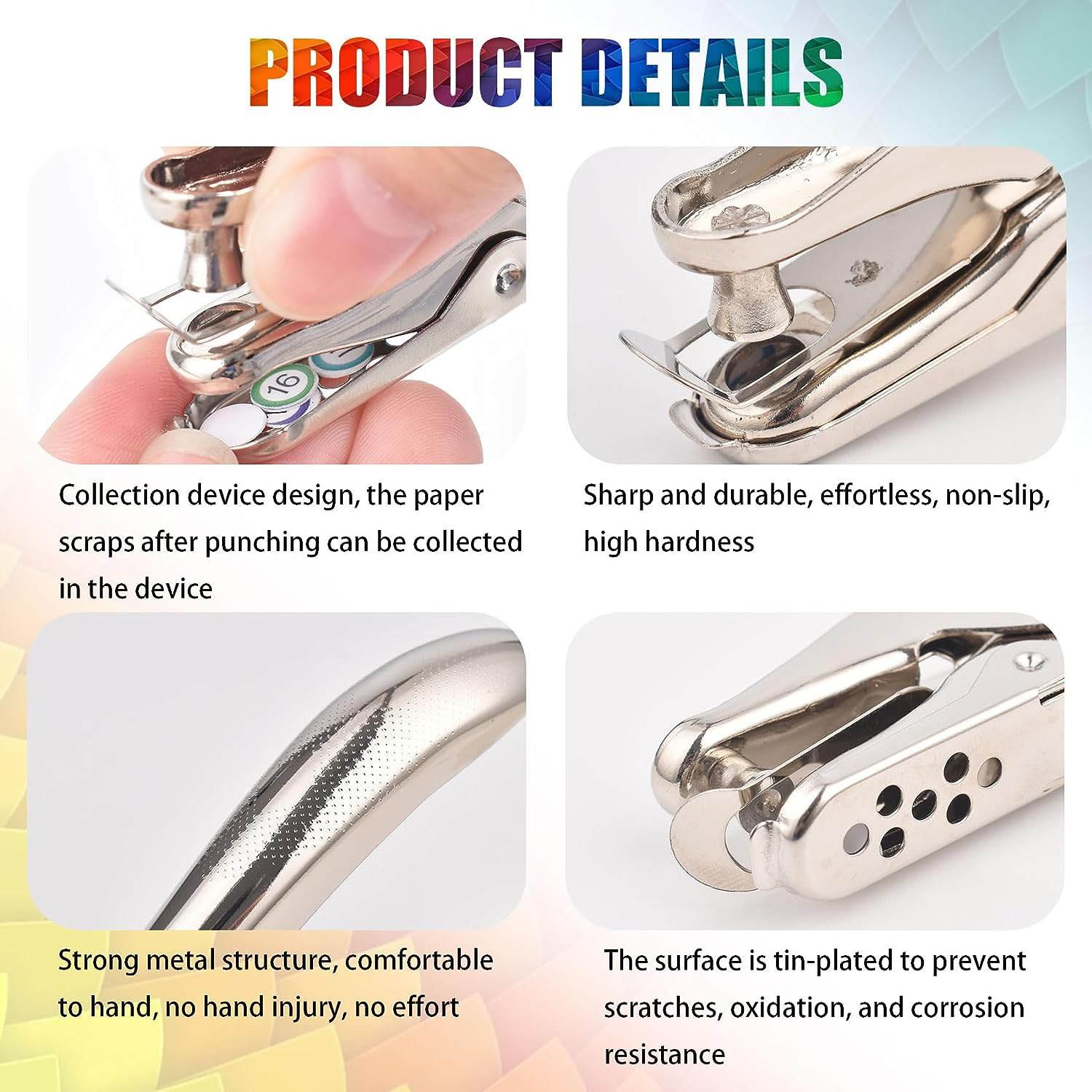 Reward Punch Cards, Classroom Incentives Behavior Punch Cards with Single Hole Puncher, 120Pcs Loyalty Punch Cards for Small Business, Special Education School Supplies Rewards for Kids image number 3