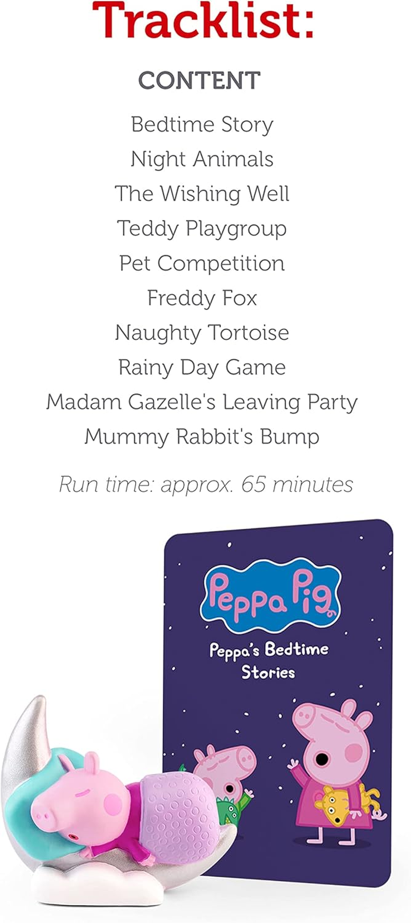 Tonies Peppa Pig Audio Play Character from Peppa&rsquo;S Bedtime Stories