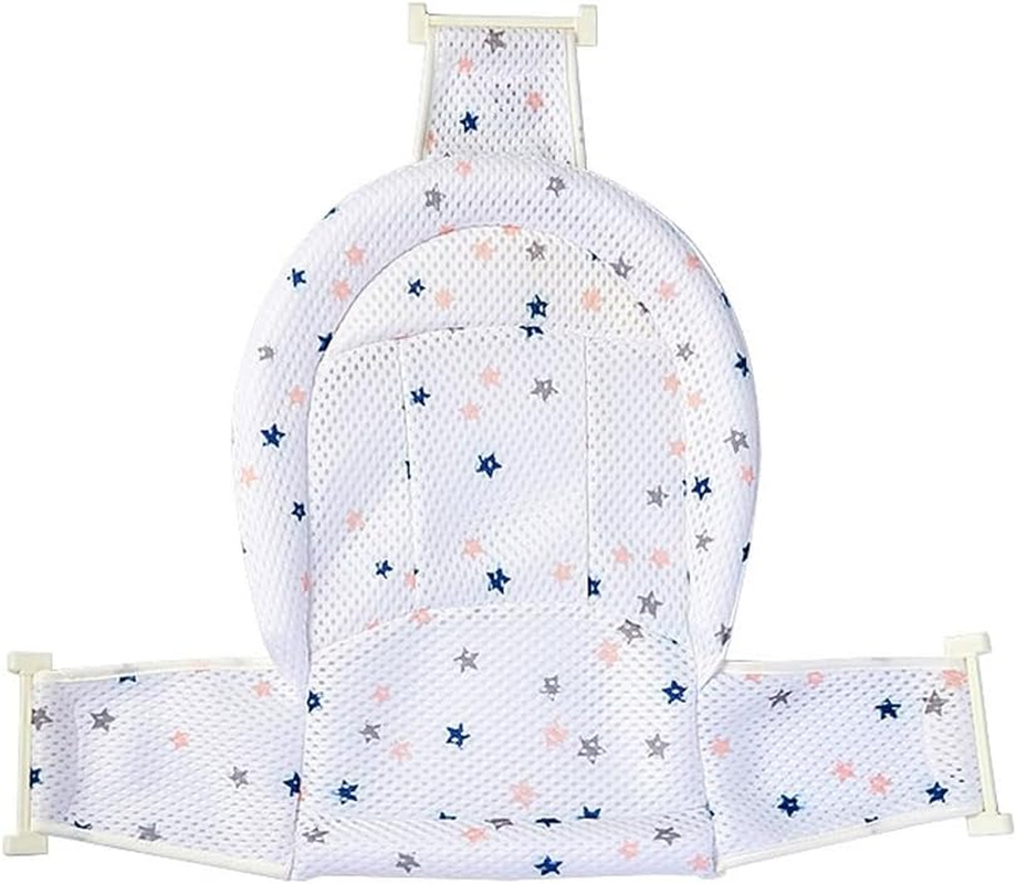 Baby Bath Mat Newborn Adjustable Bath Net Foldable Bath Protector(Bath Tub Not Included) image number 2