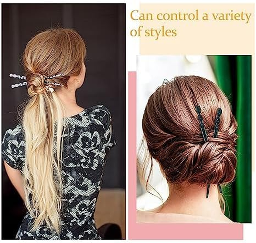 8Pcs Acetate Hair Sticks, Better Jonny Vintage Leopard Print Hairpin 17.5Cm Hair Chopsticks Tortoise Shell Hair Styling Accessories Chinese Hair Sticks for Women Girls (Classic) image number 1