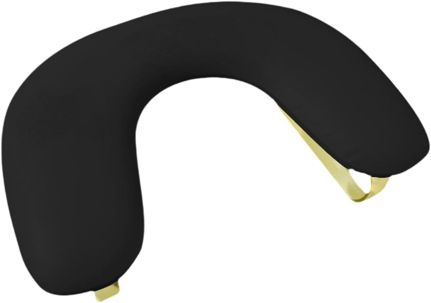 Ysyqkn U Shape Arm Rest Manicure Armrest Tilt Design Nail Arm Rest Stand Non Slip Portable for Home DIY Nail Salon Supplies Table, Black