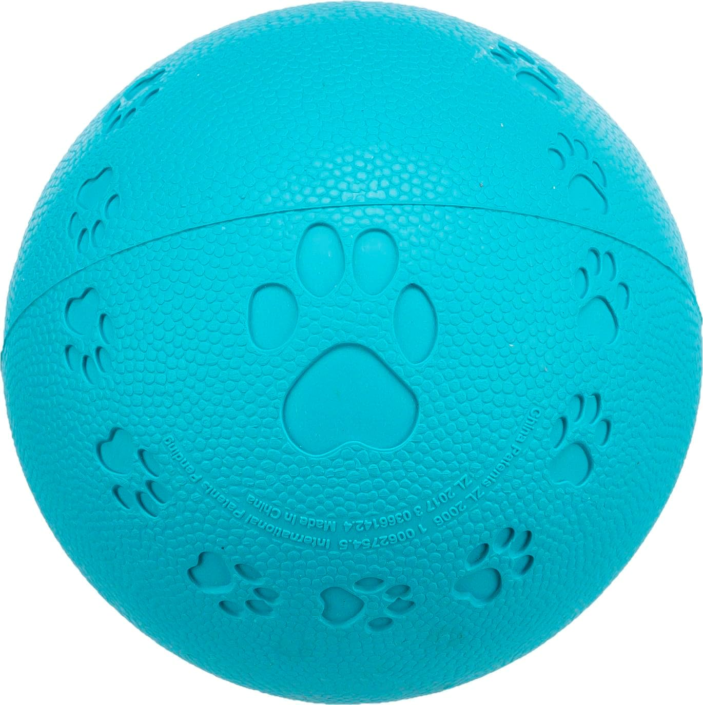 Trixie Natural Rubber Toy Dog Ball, 9 Cm