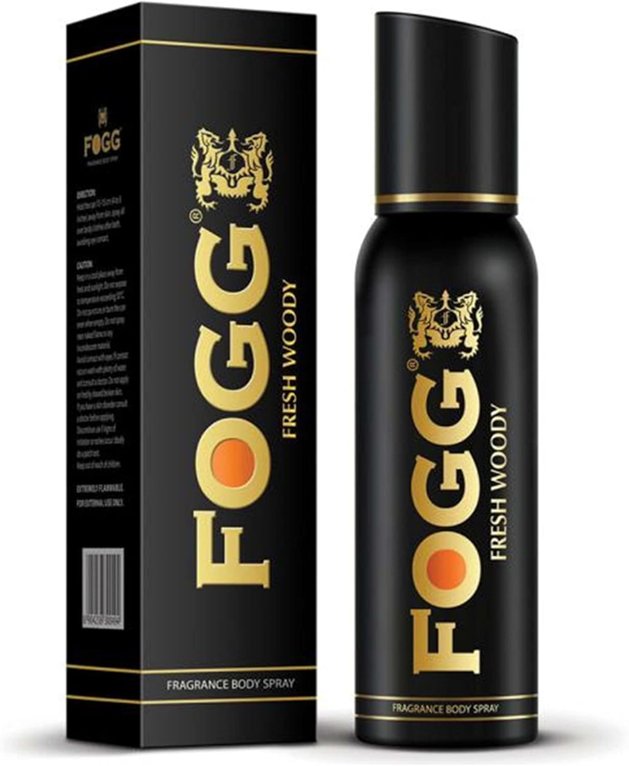 Fogg Fresh Deodorant Woody Black Series for Men, 120Ml image number 2